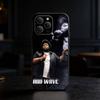 R-Rod Wave Phone Case For iPhone 17,16,15,14,13,12,11 Plus,Pro Max,SE4Soft Silicone Black Cover