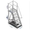 Aokewen Aluminum Mobile Platform Ladder