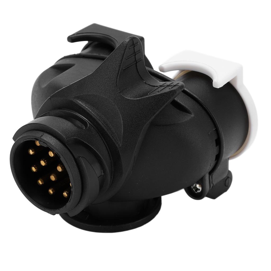 13 to 7 Pin Adapter N S Type Waterproof Plug Socket Converter for Trailer Truck 12V European