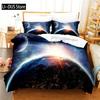 Comforter Night Sky Bedding Set 3D Bedding Digital Printing Queen Size Bedding Set Fashion Design