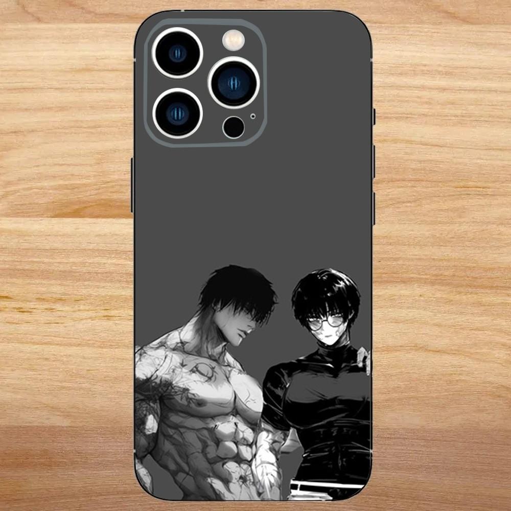 Maki Zenin Jujutsu Kaisen Handyhülle Für iPhone 16,15,14,13,12,11,Mini,Pro,SE,MAX Weiß Matt Stoßfestes Cover