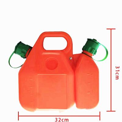 Fuel Can Petrol & Engine Oil Container 6L+2L Combi Can Tank Bottle