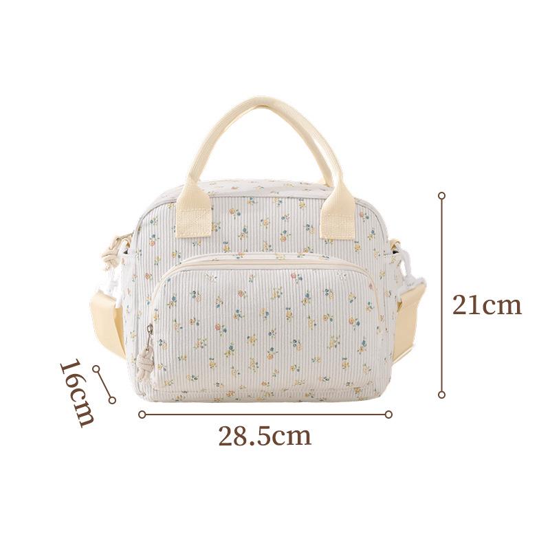 Japanese-Style Insulated Bento Lunch Bag for Kids - Portable Picnic Handheld