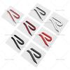 LMN1 2026 Hot VOLKSWAGEN 3D ABS New R Badge Rear Trunk Emblem Car Stickers Decal For VW Volkswagen Golf 6 7 8 GTI MK6 Mk7 MK8 Car Sty