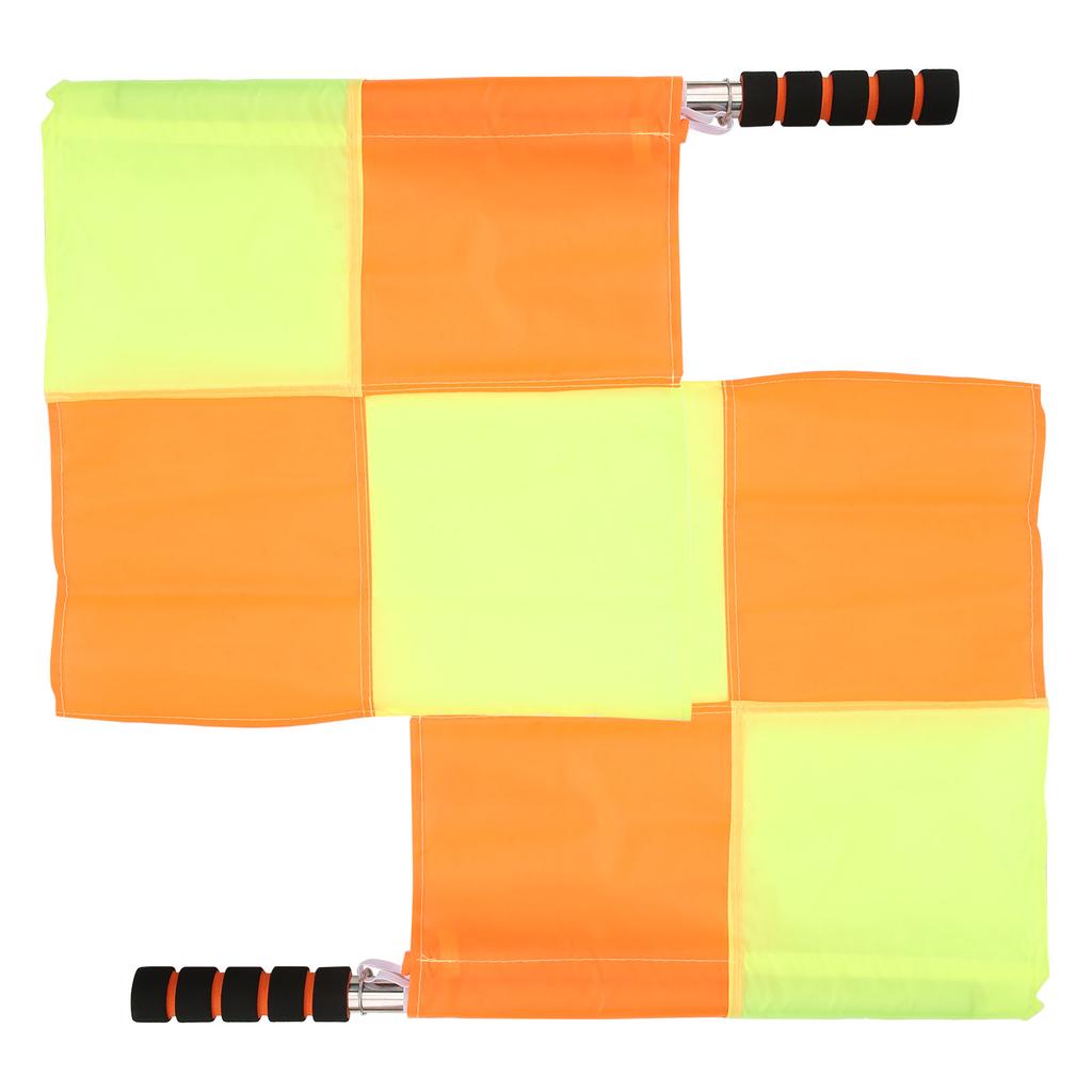 2 ks Praporky rozhodčího Praporky pomezního rozhodčího pro fotbalový trénink s úložnou taškou