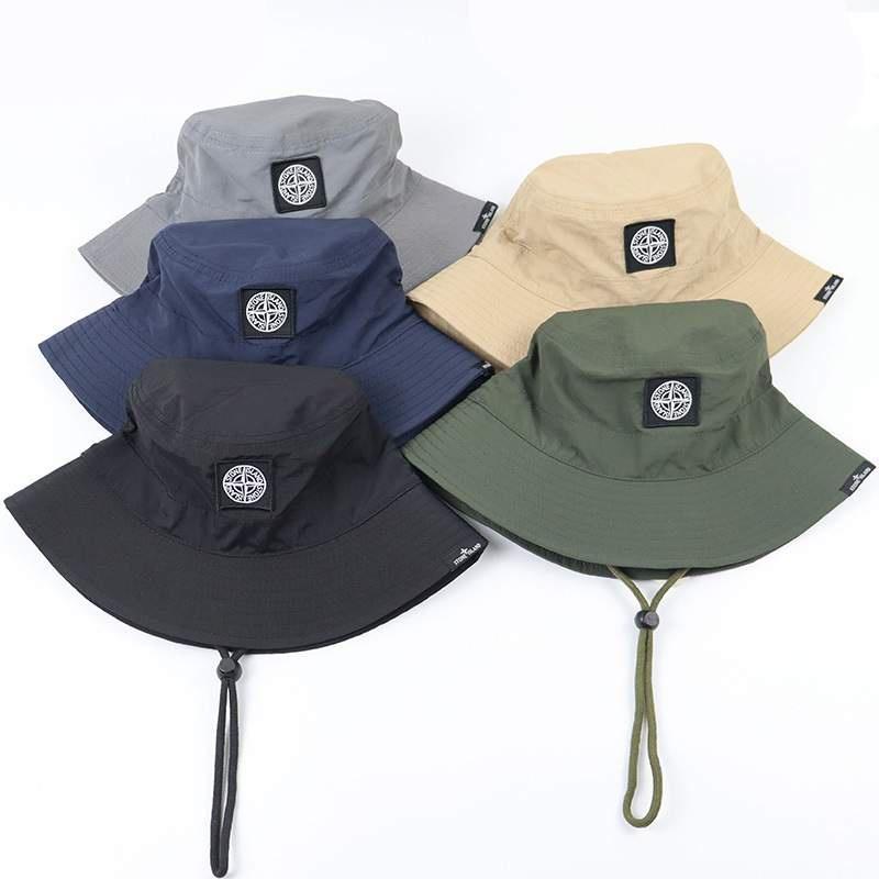 Stylish Unisex Fisherman Hat With Drawstring, Lightweight And Breathable For Summer Outdoor Activities
