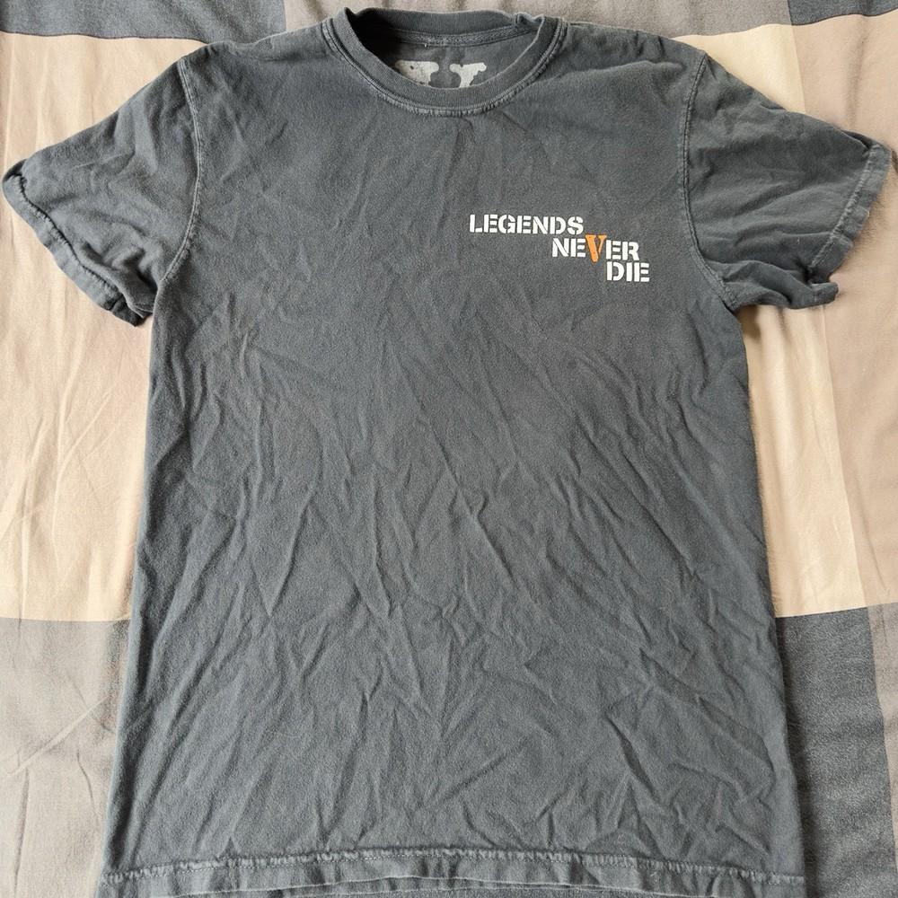 Vlone Juice World Legends Never Die 999 Мужской Размер S Унисекс Футболка XL
