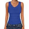 1-3 Stück Damen Geripptes Träger-Cami-Top, Eng anliegende Ärmellose Weste, Sommer-Trainings-Tanktop für Sport & Tägliche Kleidung