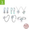 Personalized Exquisite Ocean Series Set Earrings 925 High-End Sterling Silver Cross-Border Summer Vacation
