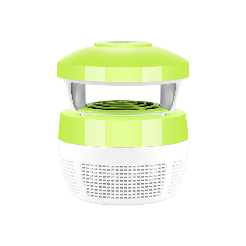 

Уничтожитель комаров USB Лампа-уничтожитель Светодиодная ловушка Уничтожитель вредителей и насекомых Электрический репеллент зелёный