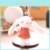 Cute Rabbit Plush Keychain With Pp Cotton Filling For Kids And Collectors