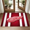 Detroit Red Wings Design Kristall-Samt-Teppich Weich Dekorative Matte für Schlafzimmer Eingang