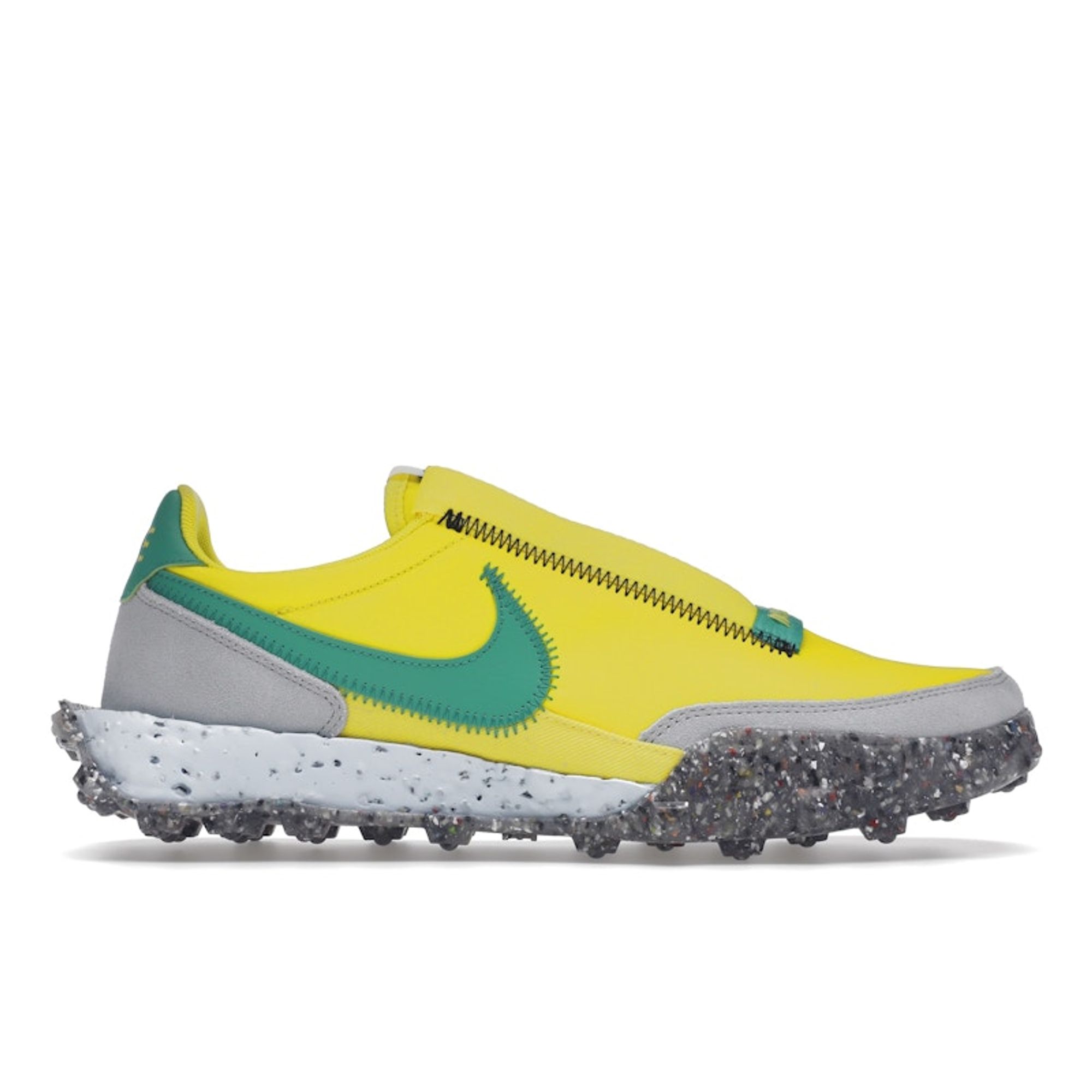 

Nike Waffle Racer Crater Yellow Strike Roma Green Women Sneakers Photon-Dust Chambray-Blue CT1983-701 39
