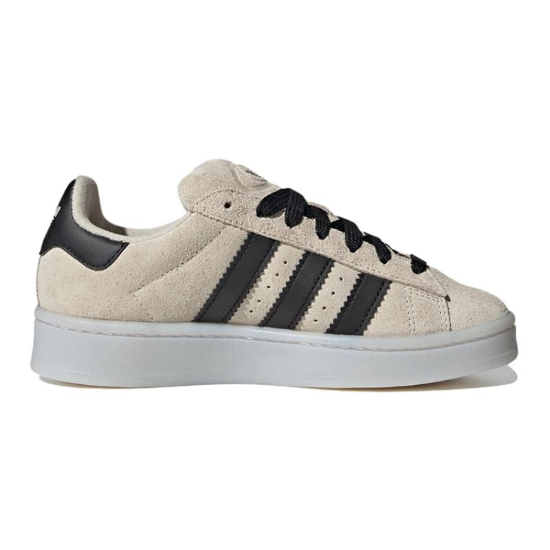 Adidas Originals CAMPUS 00s Low Top Kids' Skateboarding Shoes Beige Gray Sneakers HQ8572