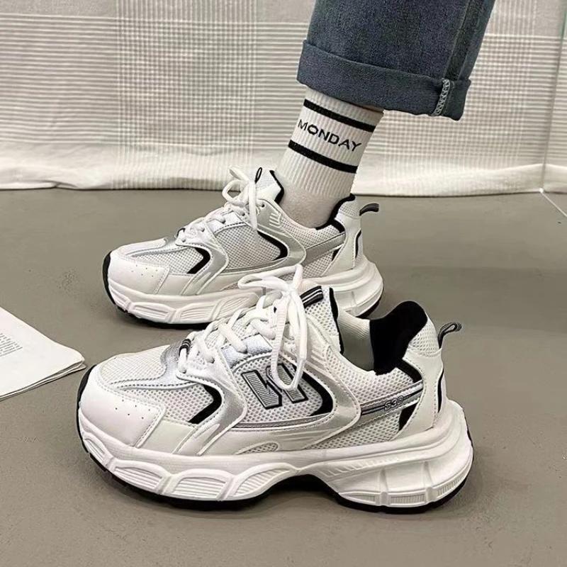 Damesko casual klassiske sportssko mote høydeøkende utendørs sklisikre sportssko luksusmerke damesko