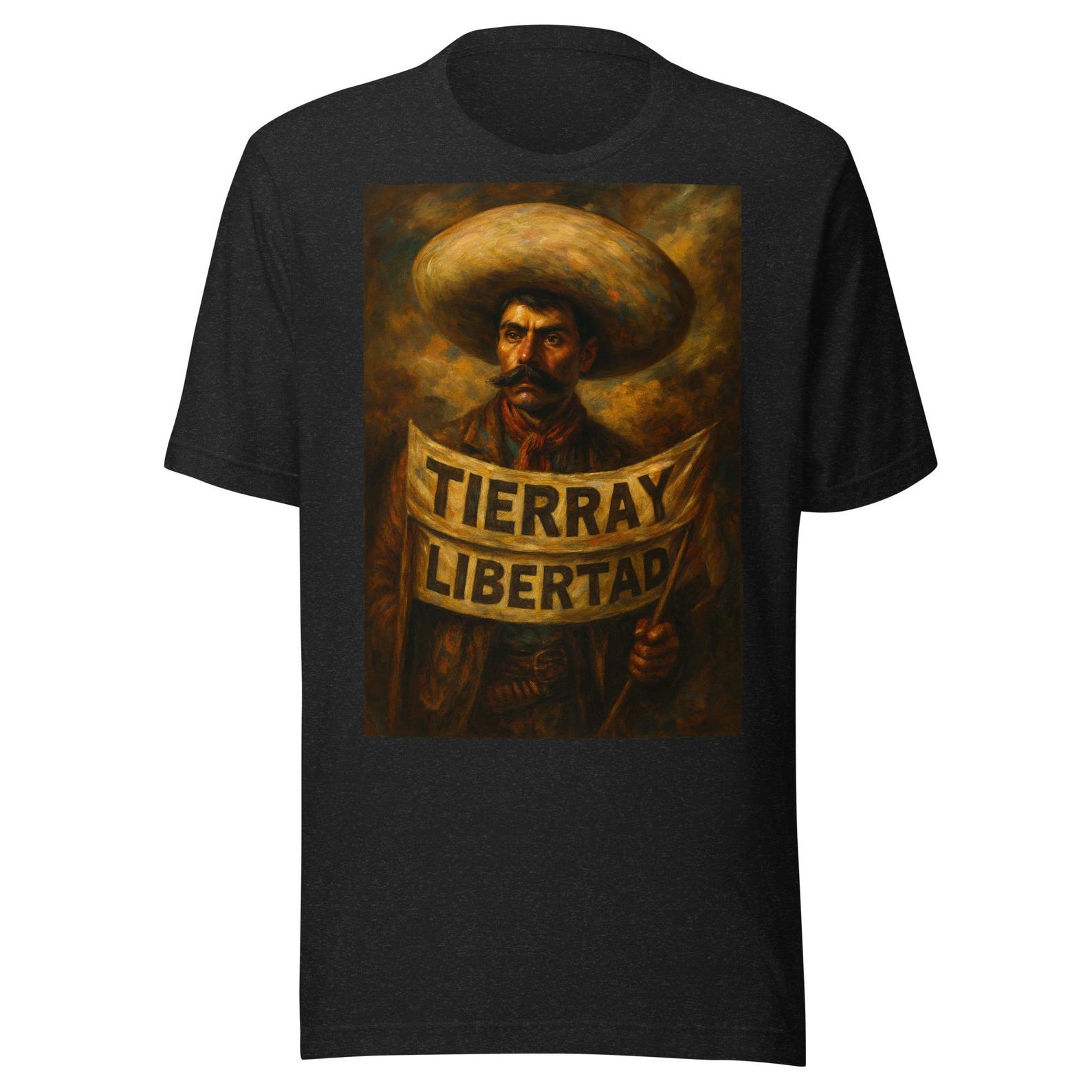 Zapata Tierra Y Libertad Unisex t-shirt 2XL