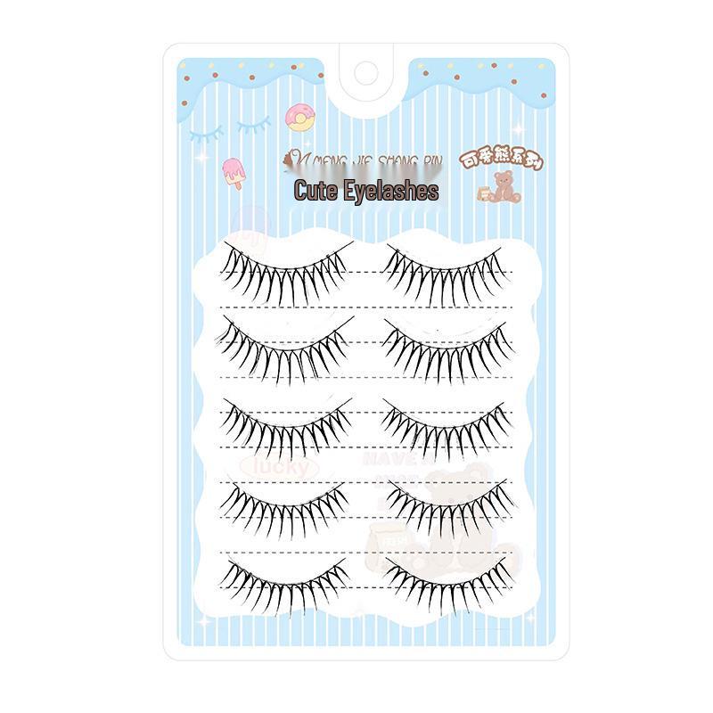 Mengjie Shangpin Korean Girl Group Style Light Natural False Eyelashes
