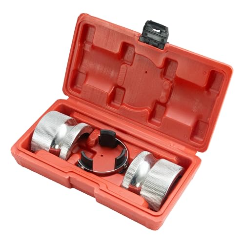 HFS(R) Motorrad Gabelölring Einpresswerkzeug, Gabeldichtring Einbauwerkzeug Set, 33-54mm