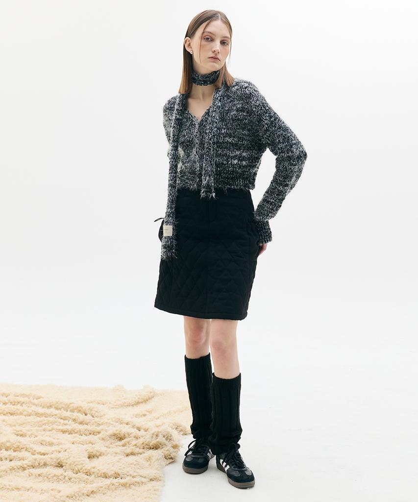 Latizen Lx Quilting Skirt(Black)