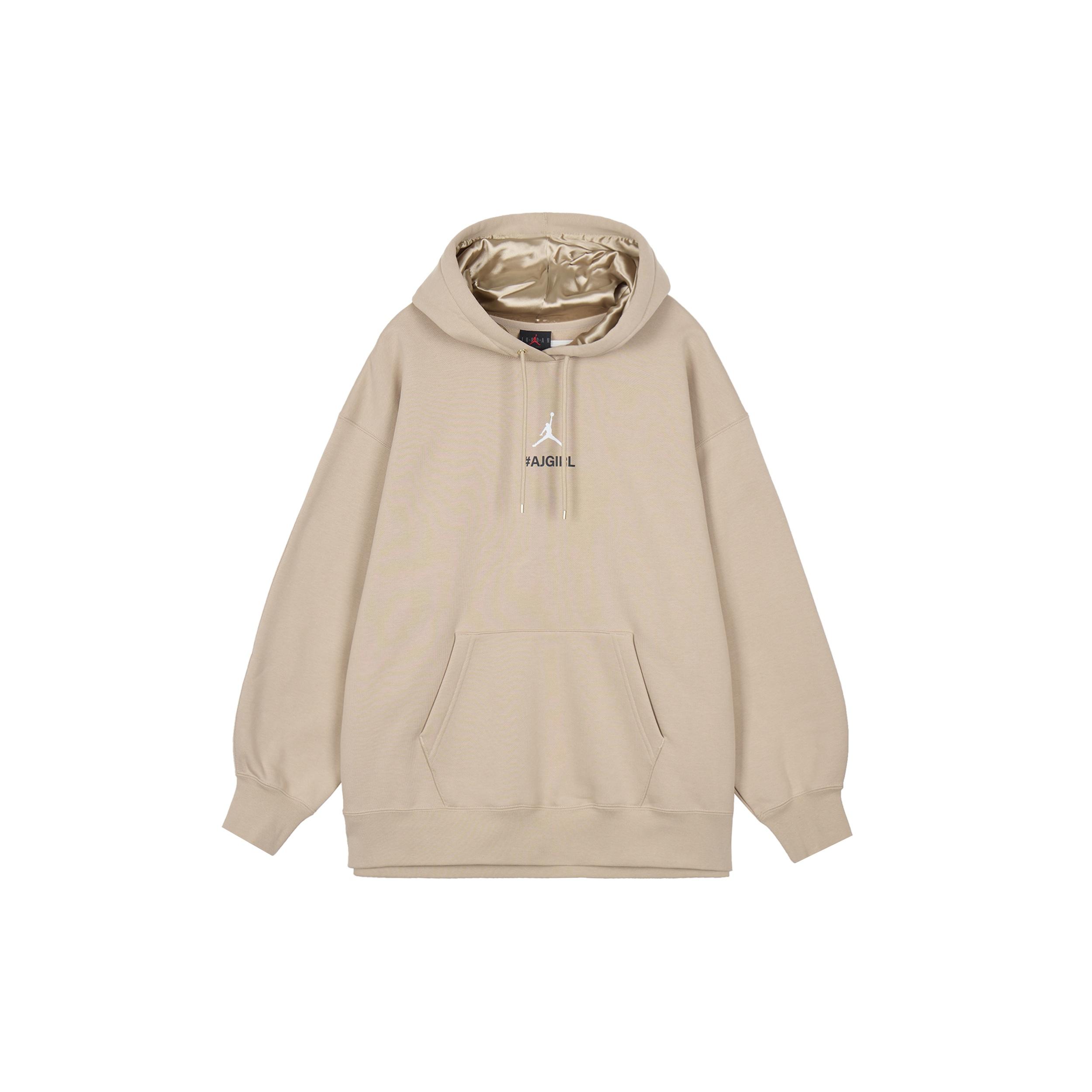 (WMNS) Air Jordan AJGirl Hoodie Hemp Women s FZ4334-221 M