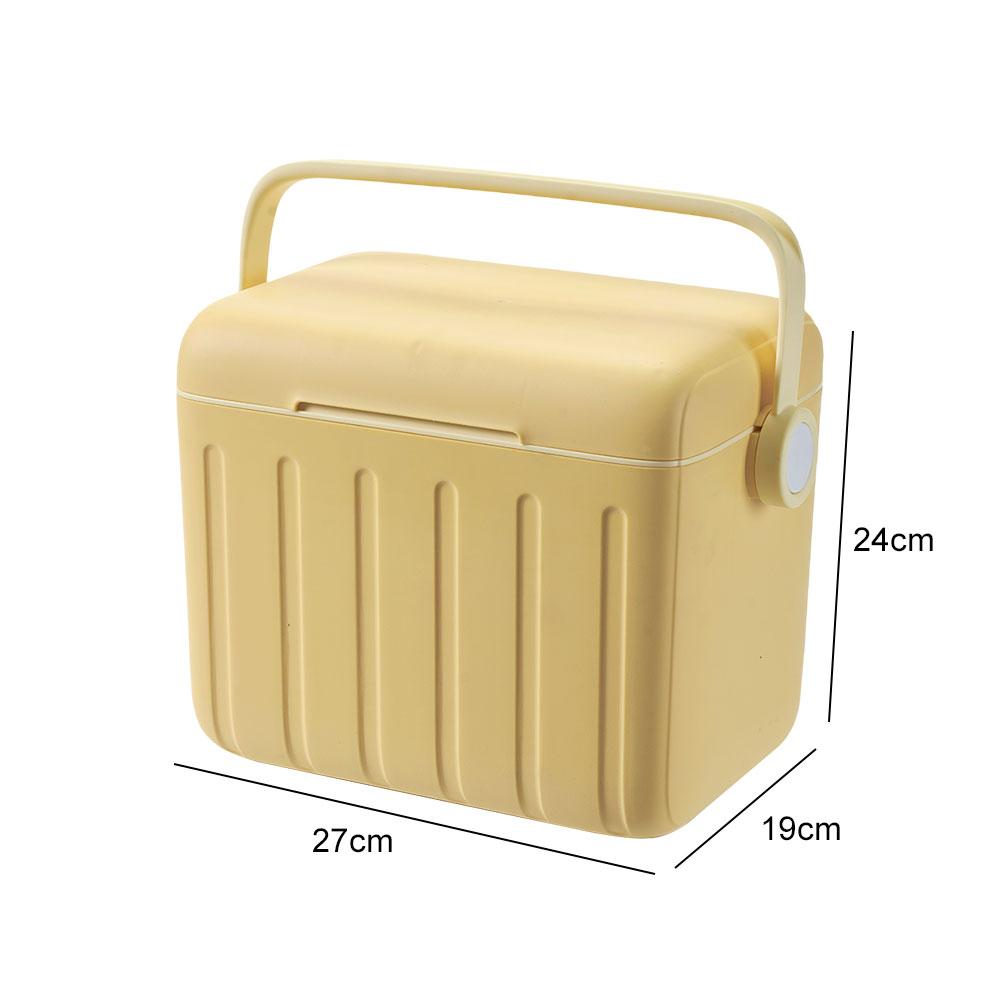 6/5L Cooler Box Portable Thermal Incubator Refrigerator Car Ice Chest Picnic Lunch Box Outdoor BBQ Camping Fishing Ice Case Box