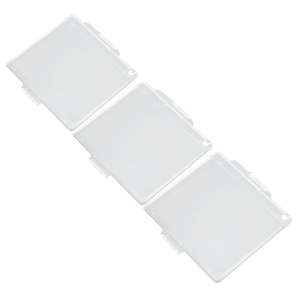 3 Stück LCD-Schutzfolie Kamera LCD-Bildschirmabdeckung ABS-Schutz für Nikon D600 D610