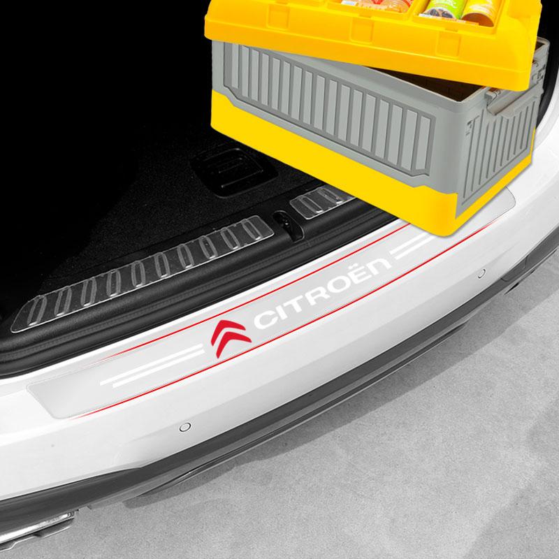 1 szt. Przezroczysta 3D Naklejka Ochronna na Emblemat Bagażnika Samochodowego Dla Citroen C4 C3 C5 C1 C2 Berlingo Celysee Cactus Picasso Aircross