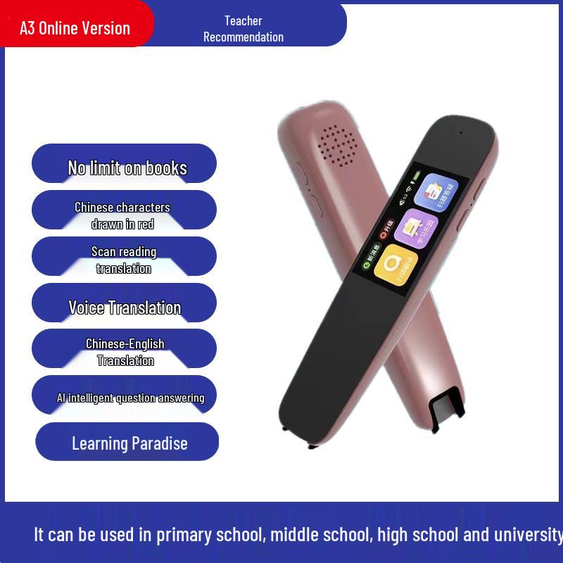 

Smart Multi-Purpose English Scanning and Offline Translation Pen