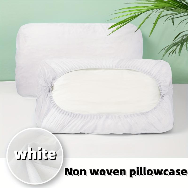 4pcs Soft Travel Pillowcases, Thickened Fabric, Hand Washable for Hotel, Salon, Camping & Travel.