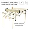 OEING Outdoor Folding Picnic Table and Chair Set