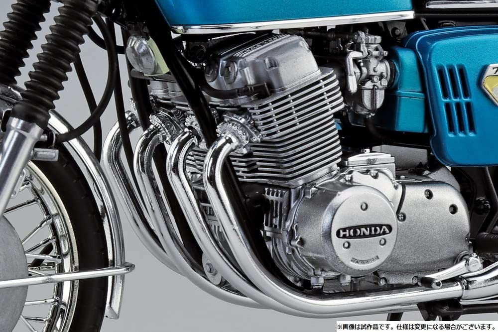 AOSHIMA The Bike Series Honda CB750 Dream CB750 FOUR 1969 Detail Up Parts Set Plastic Model Parts 1/12