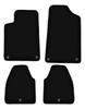 BASIC Black Velour Floor Mats For: Citroen C6 Sedan (2005-2012)