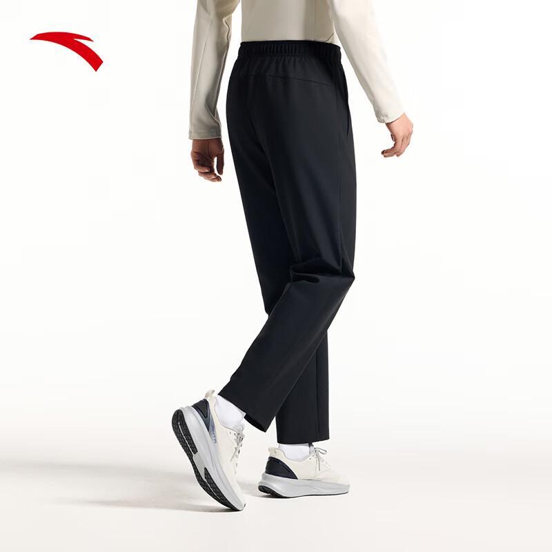 Anta Men's Brushed Knit Straight-Leg Track Pants
