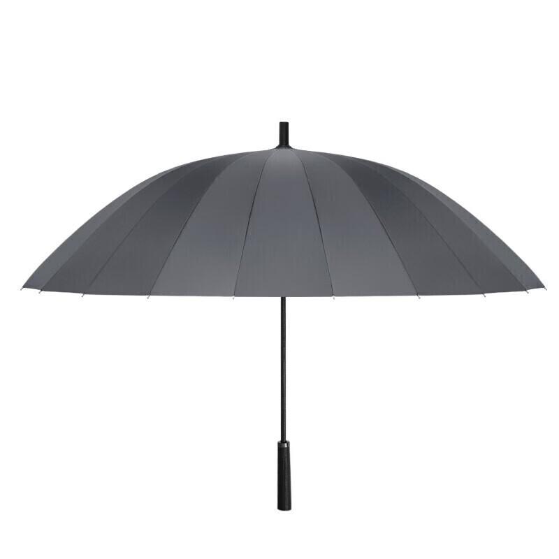 MAYDU Large 24-Rib Long-Handle Windproof Umbrella
