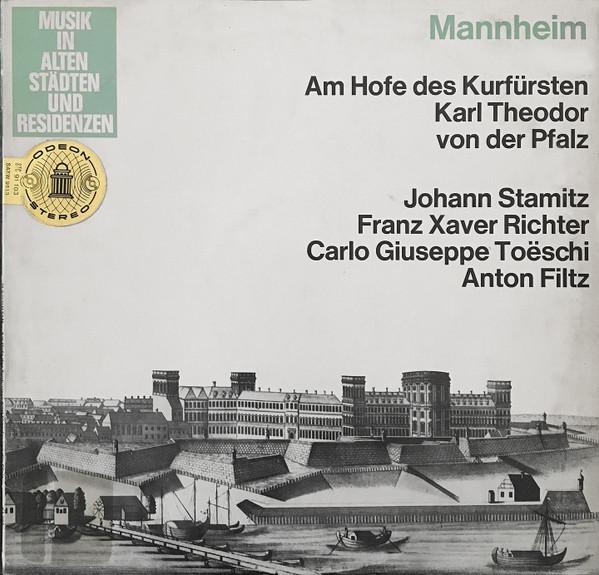 

LP Record JAN VCLAV ANTONN STAMIC FRANZ X Mannheim Am Hofe Des Kurfrsten K STC91103 Columbia 1961 Germany Classical Used