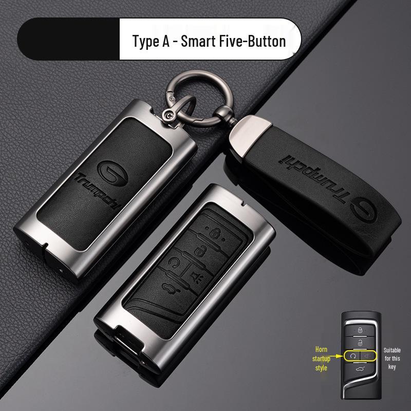 Metall-Schlüsselanhänger Kompatibel mit Trumpchi GS4, GS3, GS5, GA6, GA3, GA4