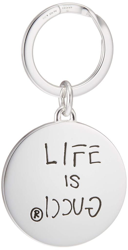 Gucci Ghost Real Logo Keychain 478646-J89L0-8490 [Used]