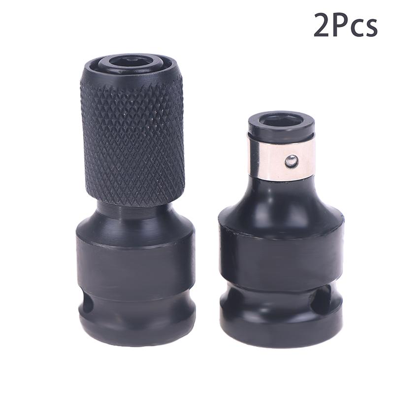 Universal Wrench Adapter Socket Ratchet Torque Wrench Adapter 1/2 Inch Square To 1/4 Inch Hex Ratchet Socket Converter 2026