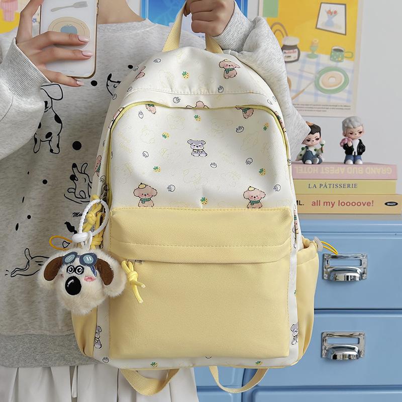 Schoolbag Japan and Korea Schoolbag Junior High School Girl High School Student Niche Cute New Girl Large Capacity Backpack
