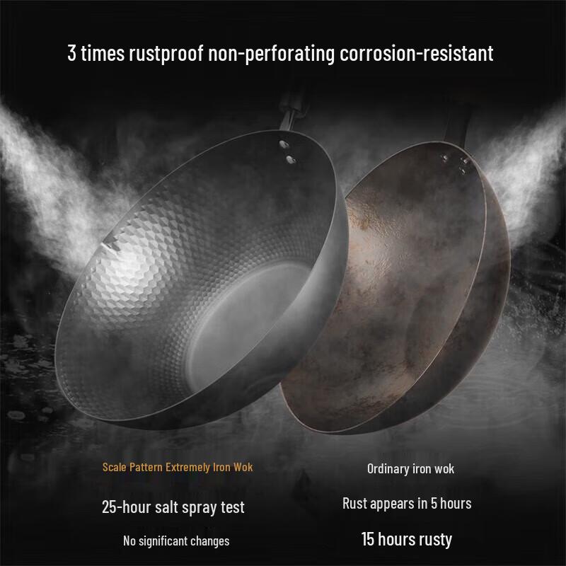 COOKER KING Stainless Steel Wok with Steamer