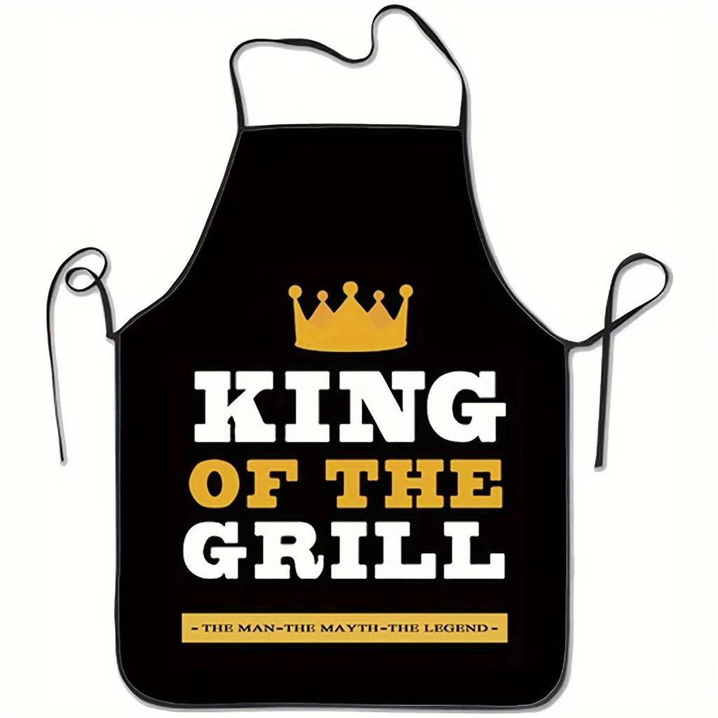 Kreativní zástěra na grilování se zábavnými potisky - Xiyin Household