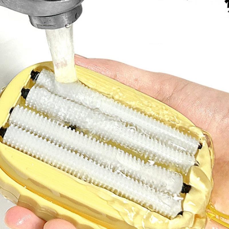 Liquid Dispensing Brush Foam Roller Technology Gentle Fabric Care Ergonomic Home Cleaning Tool J0MC