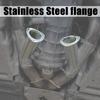 Stainless Steel Exhaust Muffler Weld Flange Connection Joint 3-Bolt 2/2.5/3 Inch with Gasket for Automotive Aftermarket