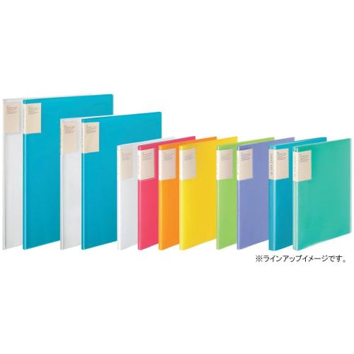 KOKUYO File Clear File Carry All Fixed Type Back Pocket B4 20 Pockets Blue La-5824B