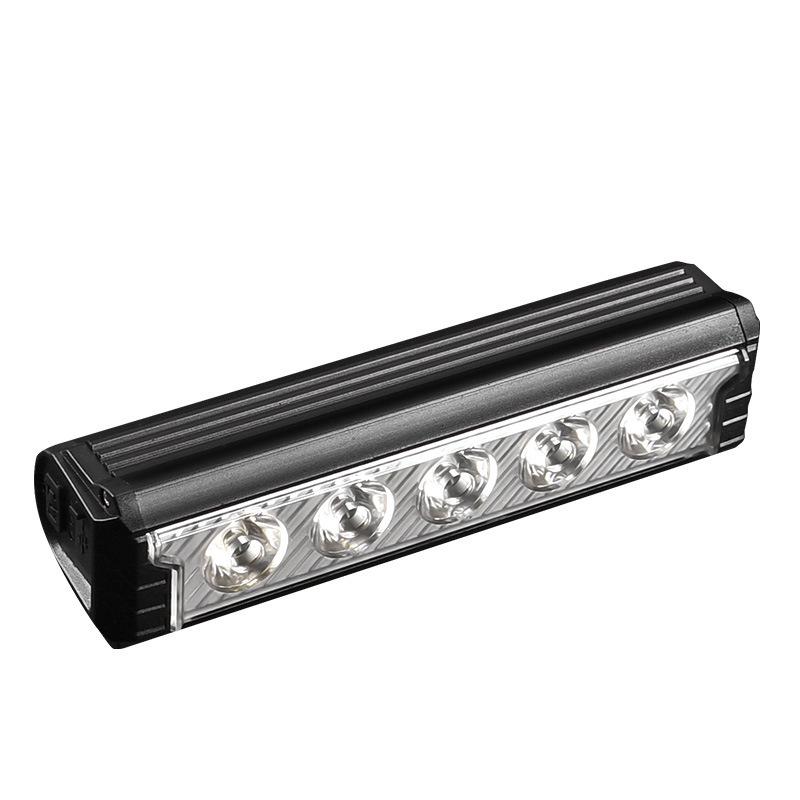 2600 Lumens Super Bright Aluminum Bike Headlight for Night Riding