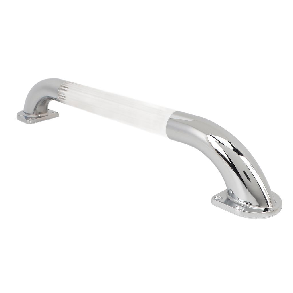DC 12V RV Door Entry Grab Bar Handles Lighted Acrylic Grip Assist Handle for RV Camper Trailer Yacht 18inch
