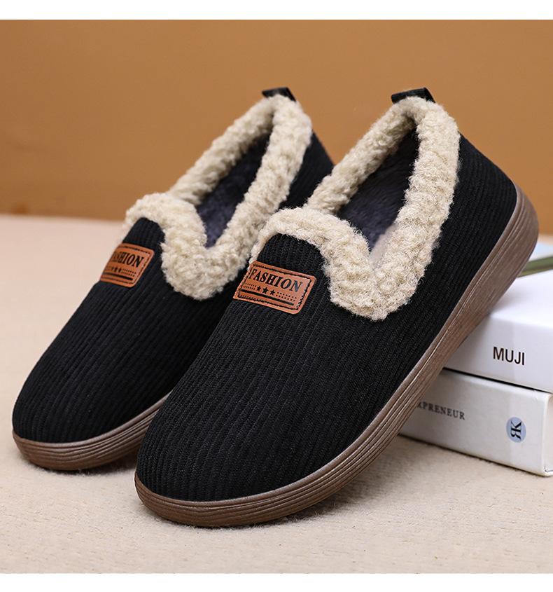 Новые теплые хлопковые туфли и утепленные флисом хлопковые ботинки для женщин на осень и зиму 36 1555₽