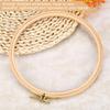 Hand Embroidery Hoop Wooden Circle Frame for Cross Stitch Embroider Needle Arts DIY Tool