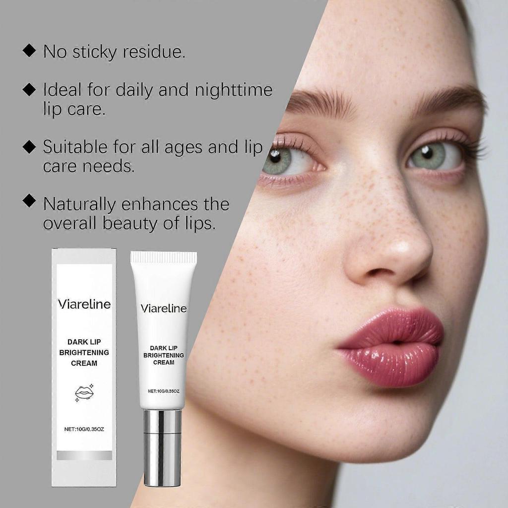 Limited time!!Viareline Brightening Moisturizing Lip Balm Nourishing Lips Soft And Rich Natural Brightening Moisturizing Lip Care
