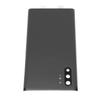 Phone Back Glass Cover Waterproof with Camera Glass Lens and Adhesive Tape Parts for Galaxy Note 10+ Plus N975 Black